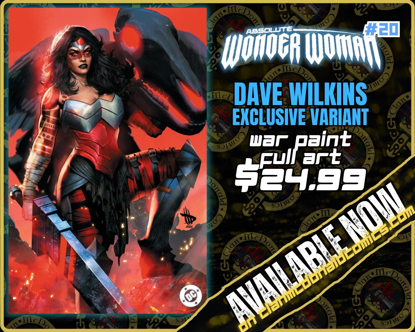 Absolute Wonder Woman #20 - Dave Wilkins
