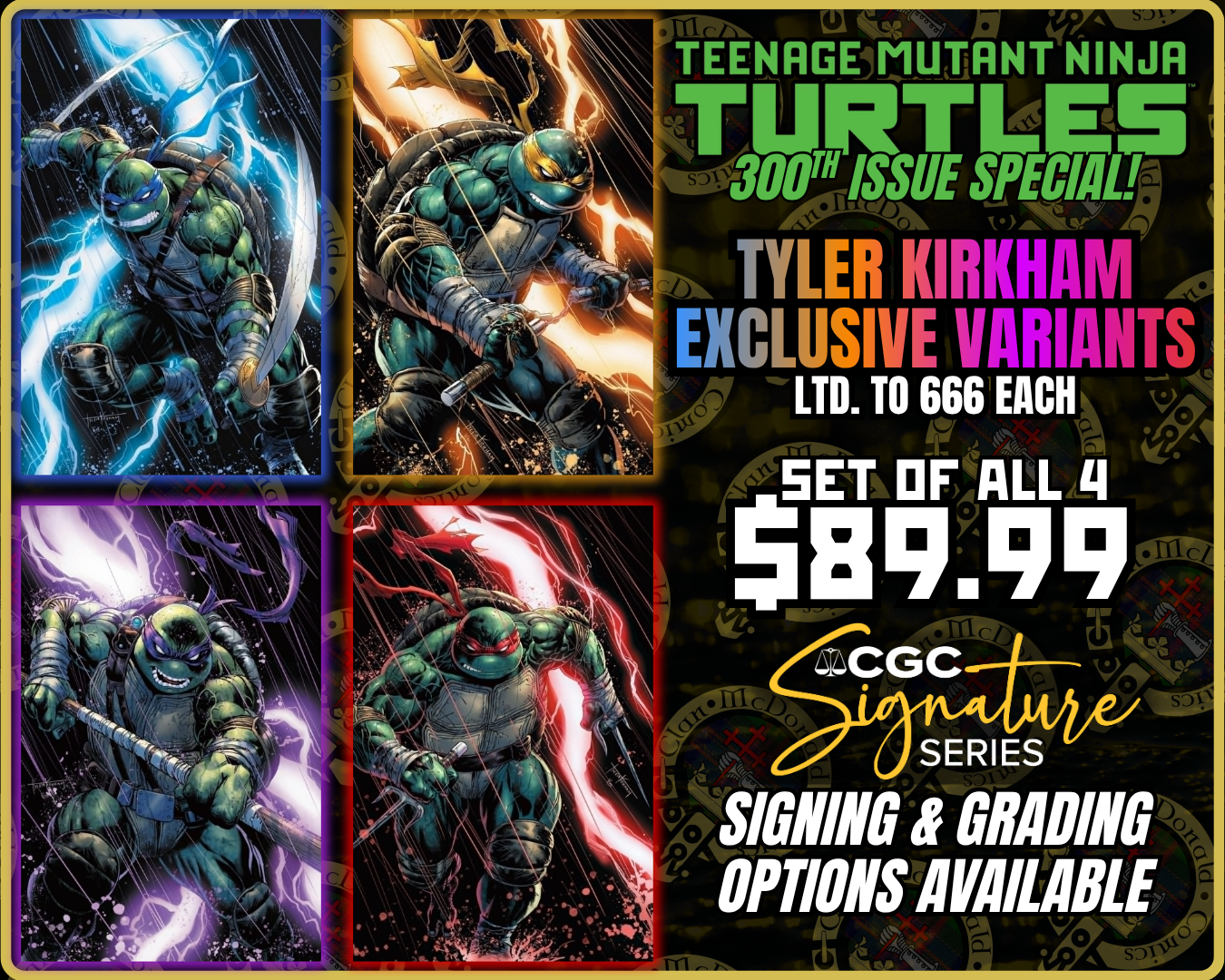 Teenage Mutant Ninja Turtles #20: 300th Issue Special - Tyler Kirkham
