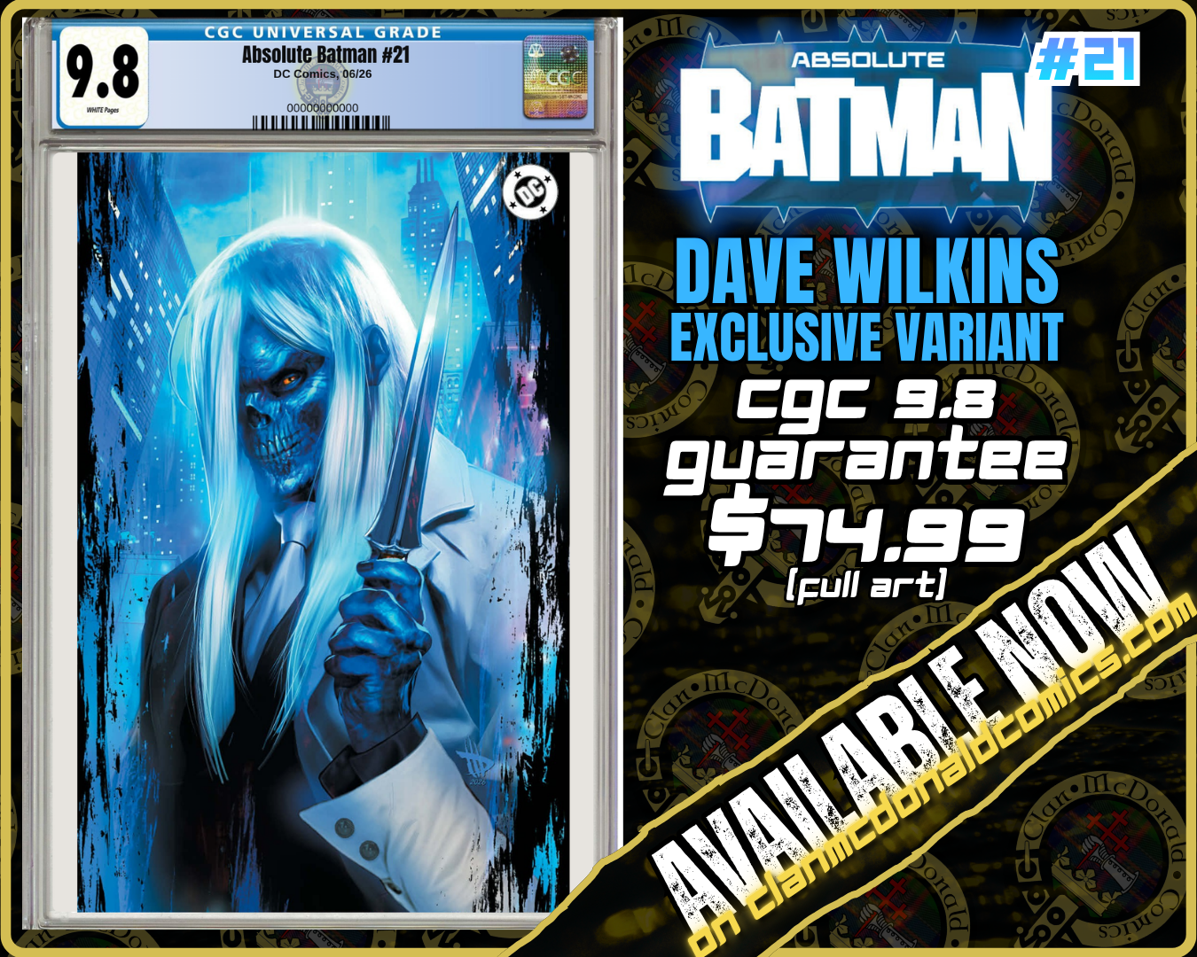 Absolute Batman #21 - Dave Wilkins
