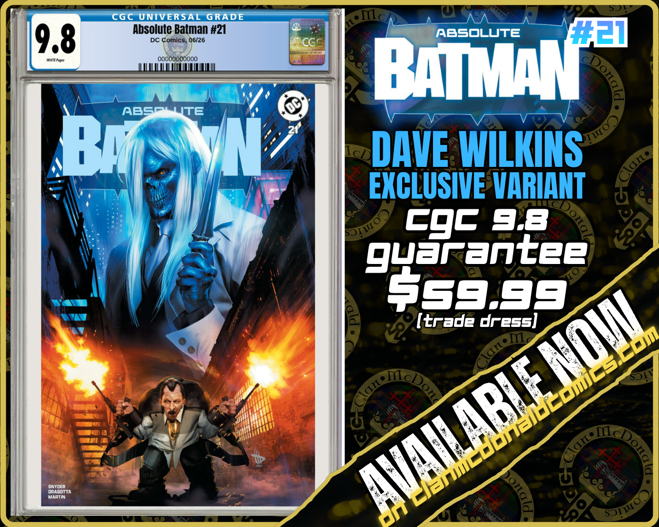 Absolute Batman #21 - Dave Wilkins