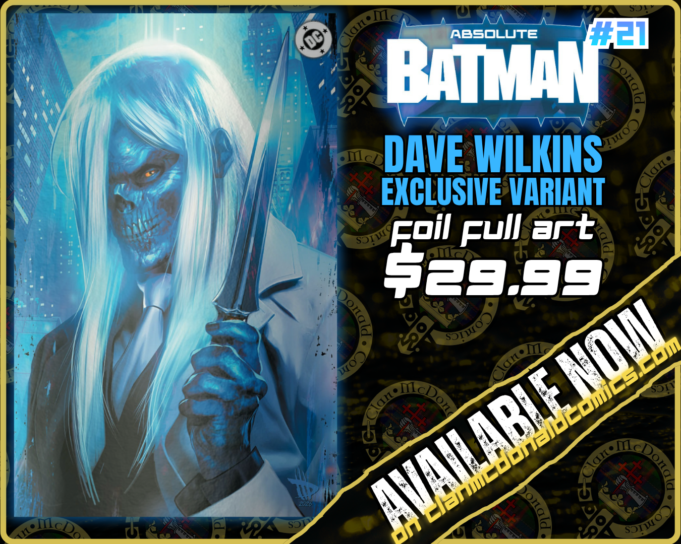 Absolute Batman #21 - Dave Wilkins
