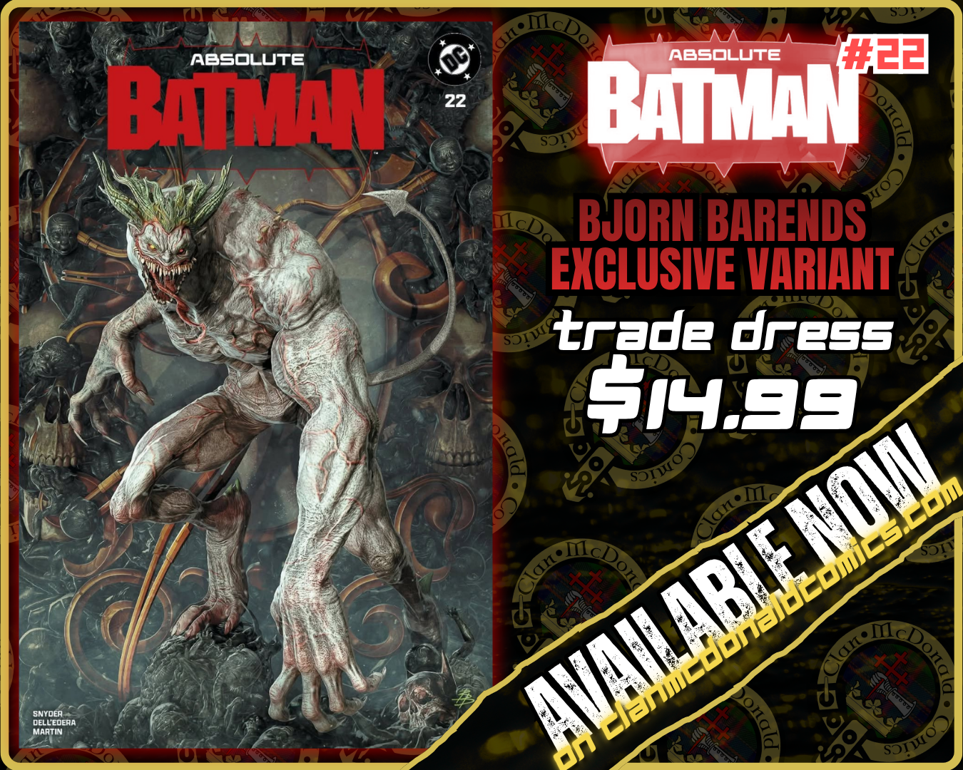 Absolute Batman #22 - Bjorn Barends