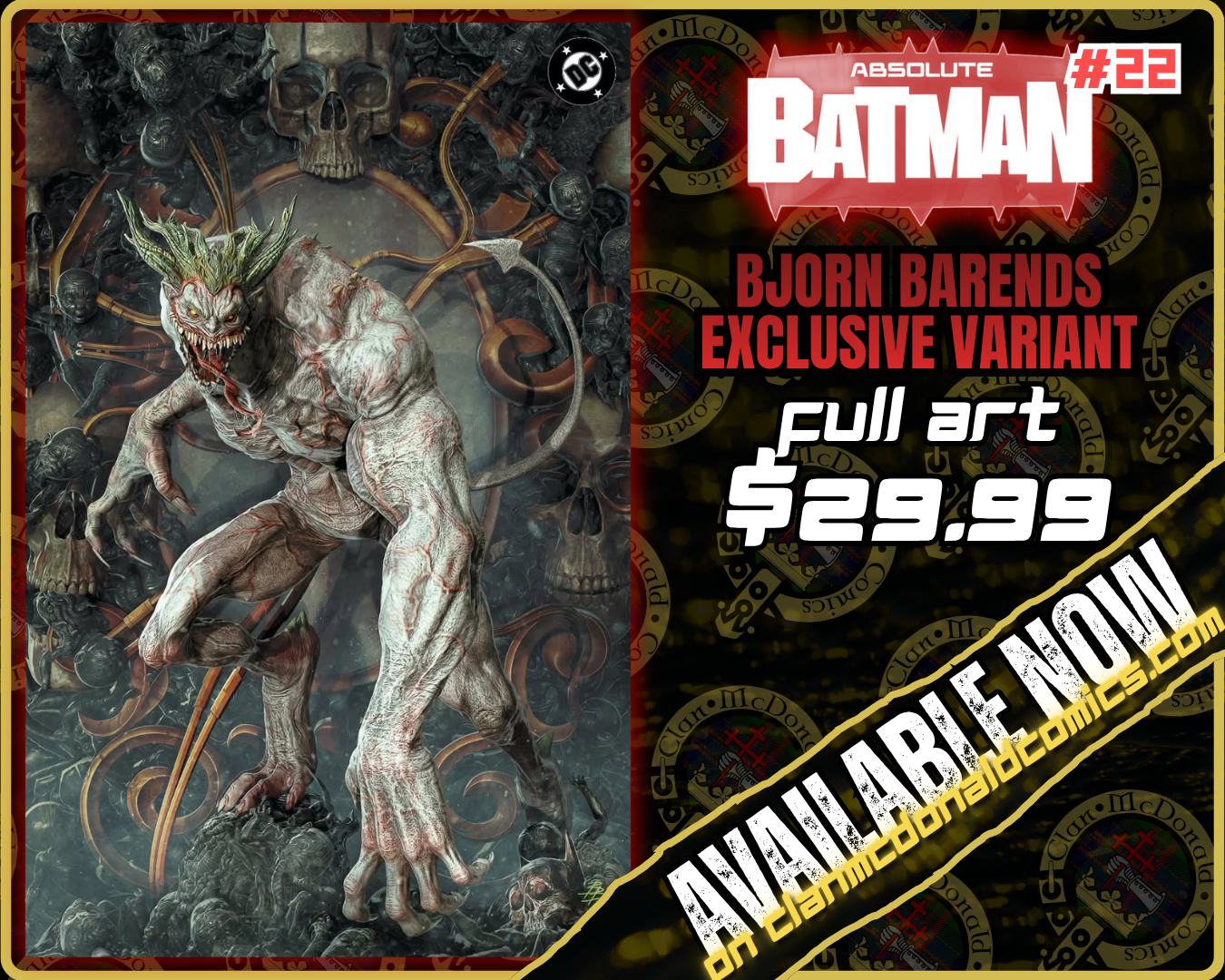 Absolute Batman #22 - Bjorn Barends