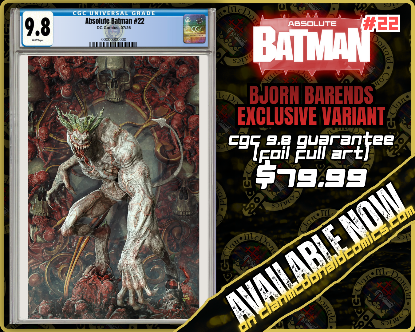 Absolute Batman #22 - Bjorn Barends