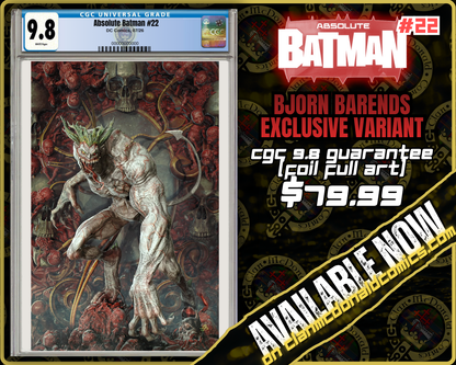 Absolute Batman #22 - Bjorn Barends