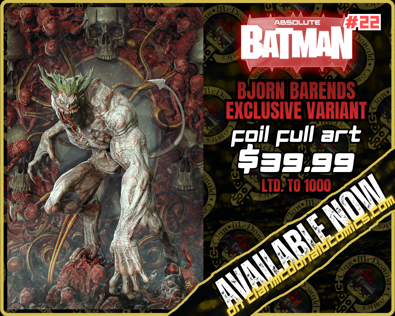 Absolute Batman #22 - Bjorn Barends