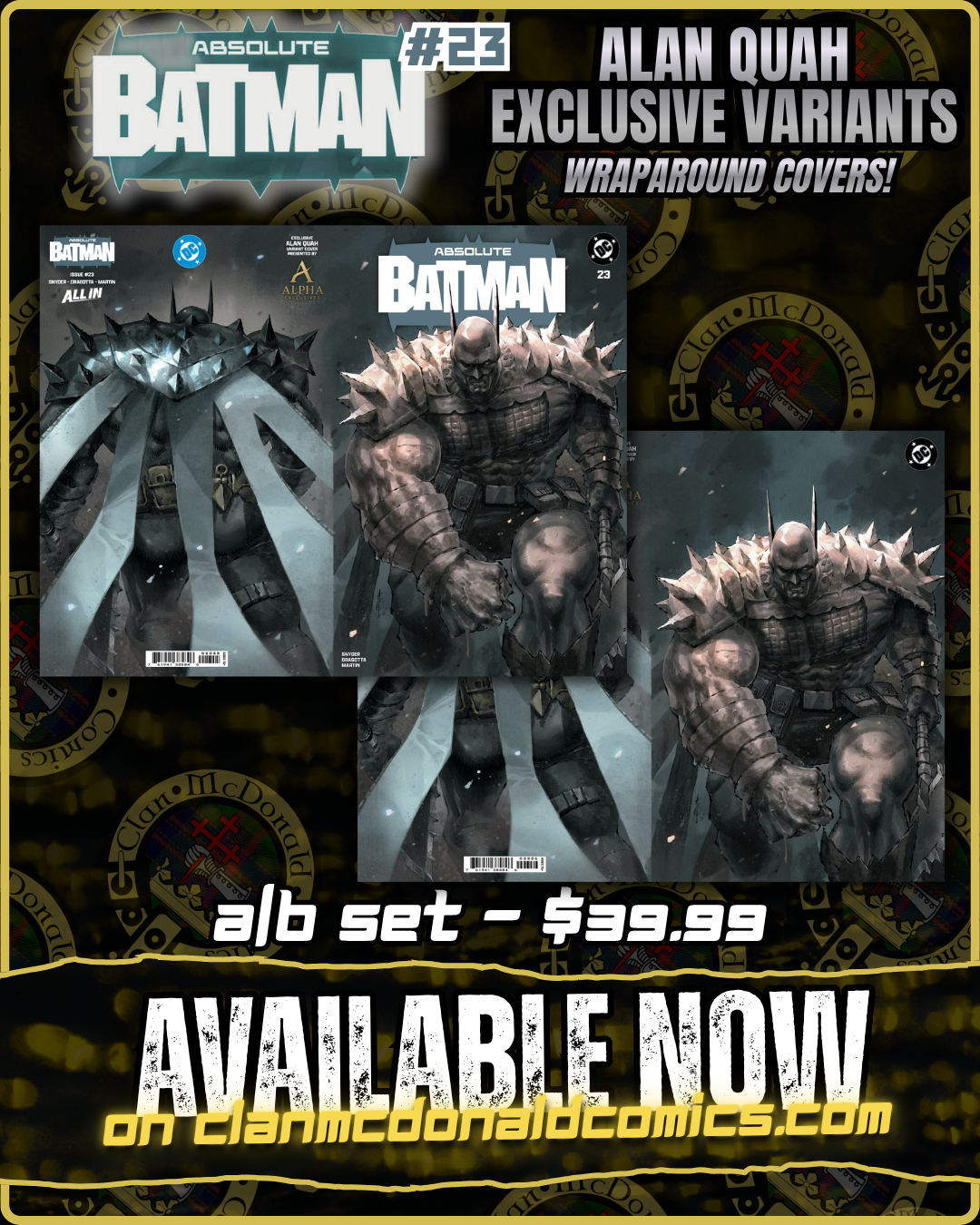 Absolute Batman #23 - Alan Quah [ON SALE 7/17 @ 11AM CDT]