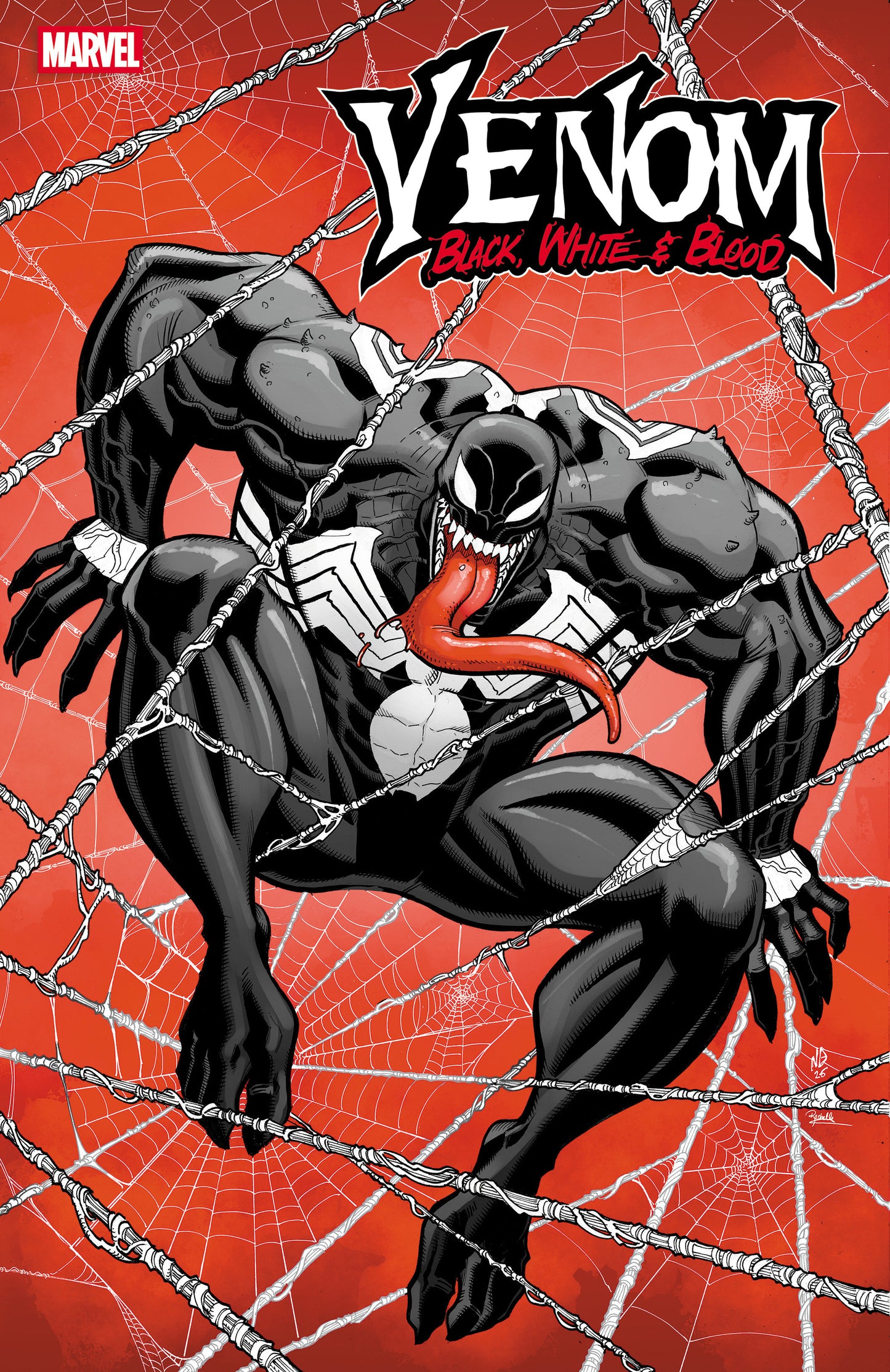 Venom: Black, White & Blood #3 1:25 Nick Bradshaw Variant