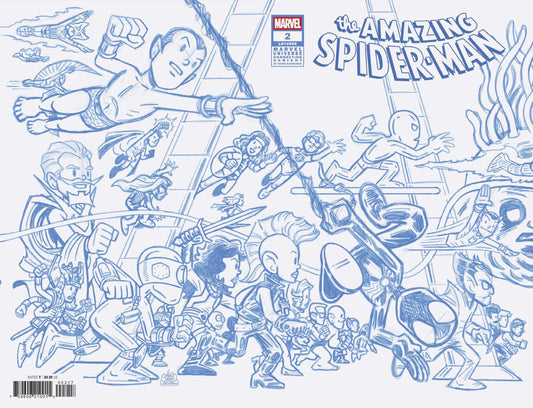 Amazing Spider-Man #2 1:50 Variant Edition Connect Line Sketch Variant