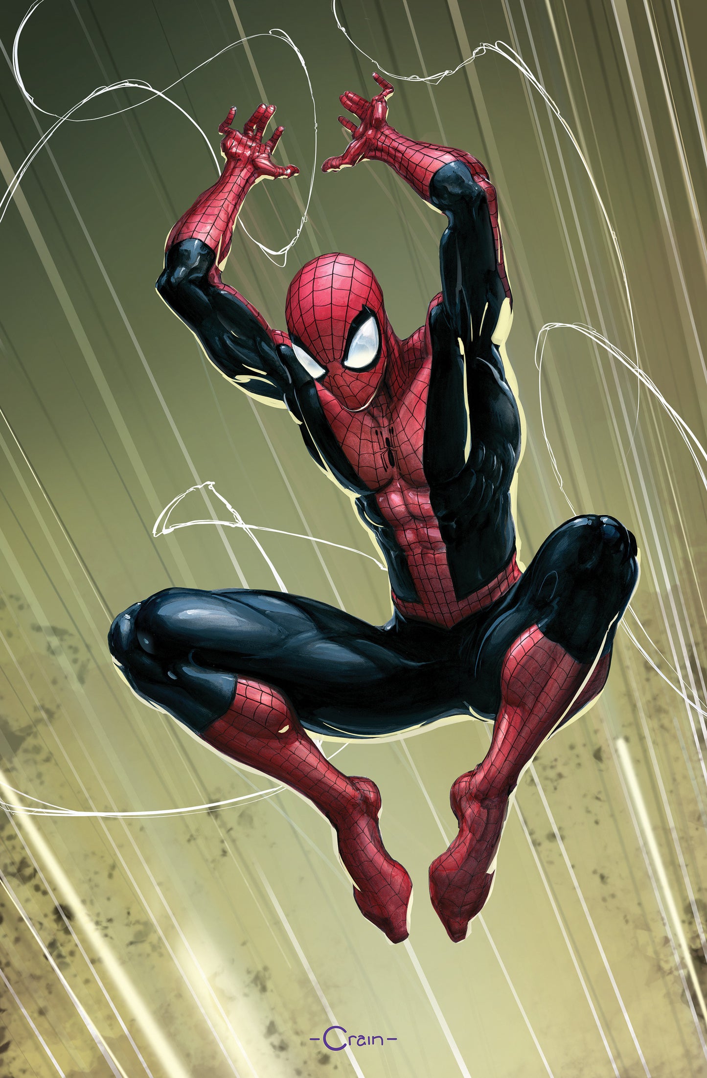 Amazing Spider-Man #20 1:50 Clayton Crain Full Art Variant (Small Spice Tic)