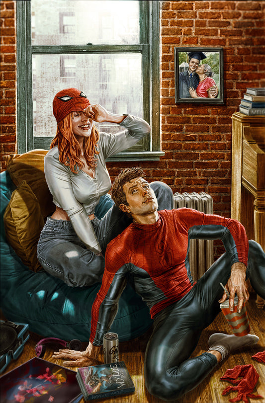 Amazing Spider-Man #27 1:100 Lee Bermejo Amazing Visions Full Art Variant [Ds]