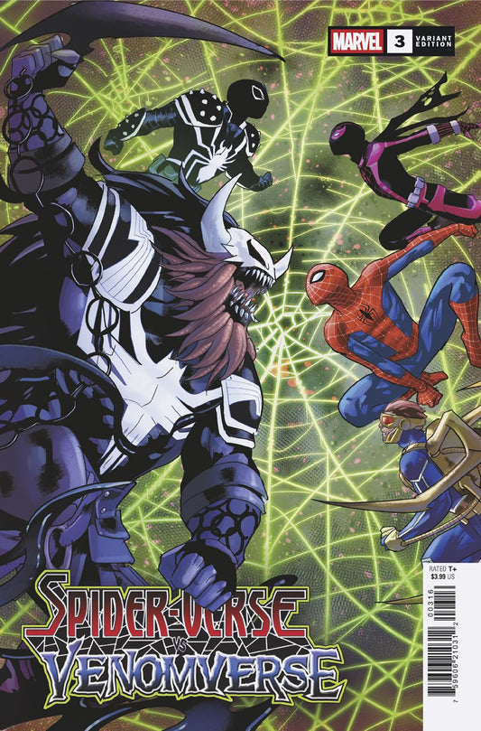 Spider-Verse vs. Venomverse #3 1:25 Jan Bazaldua Variant