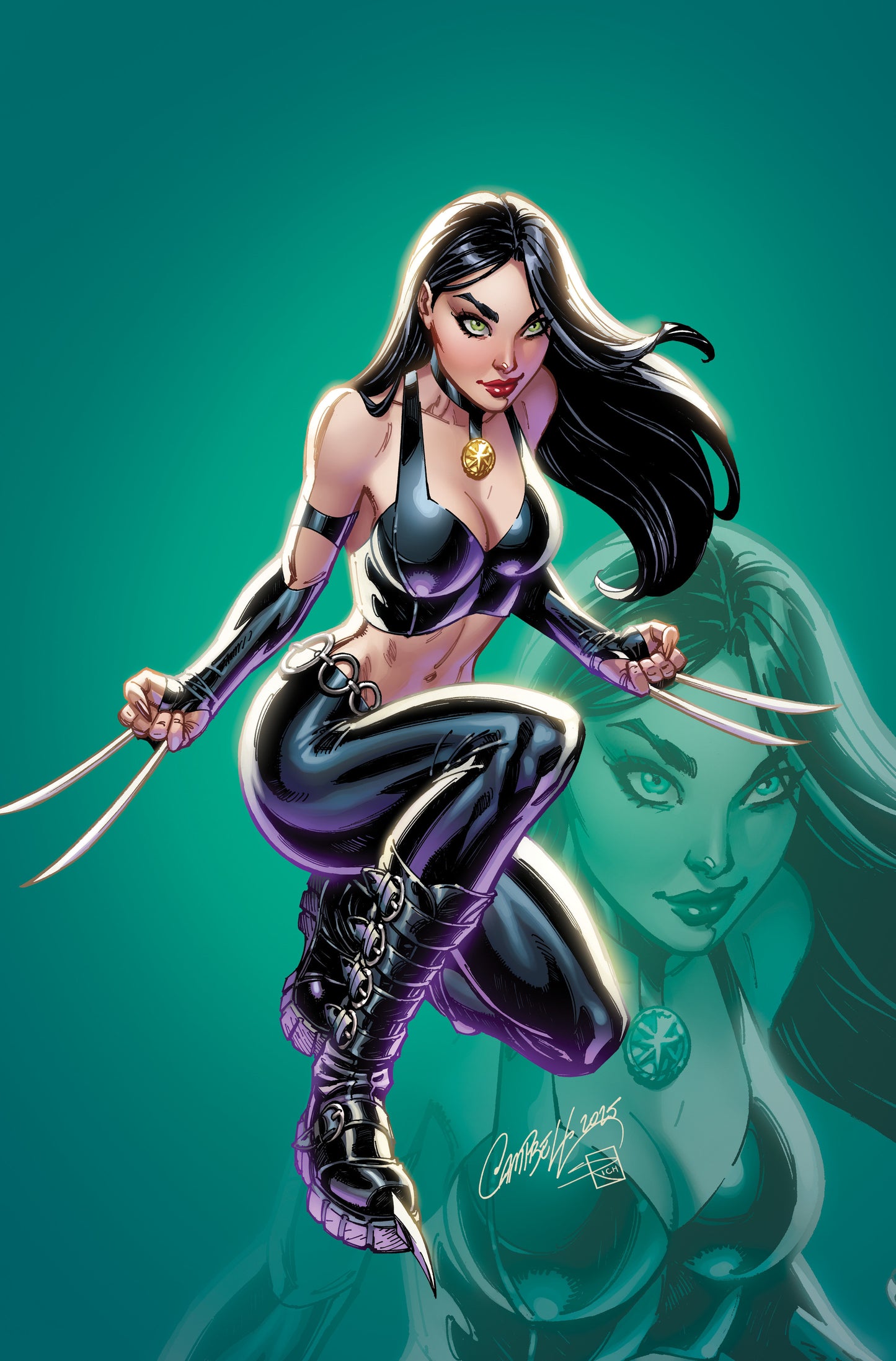 Laura Kinney: Wolverine #9 J. Scott Campbell Just Spectacular Collection Full Art Variant