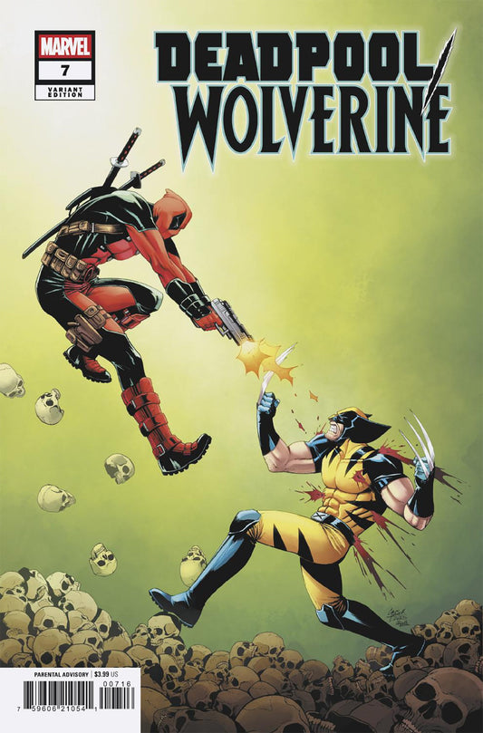 Deadpool/Wolverine #7 1:25 Corin Howell Variant