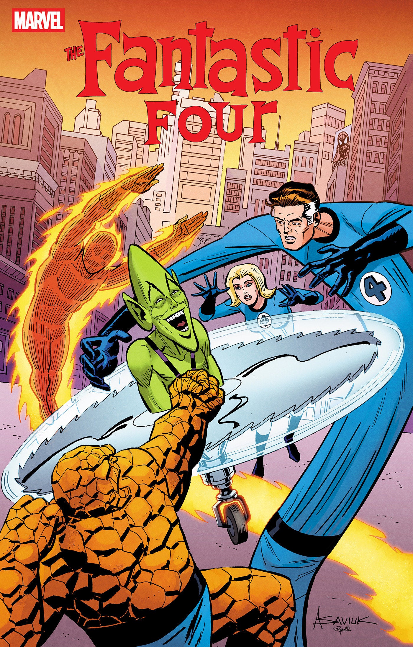 Fantastic Four #11 Facsimile Edition 1:25 Alex Saviuk Variant