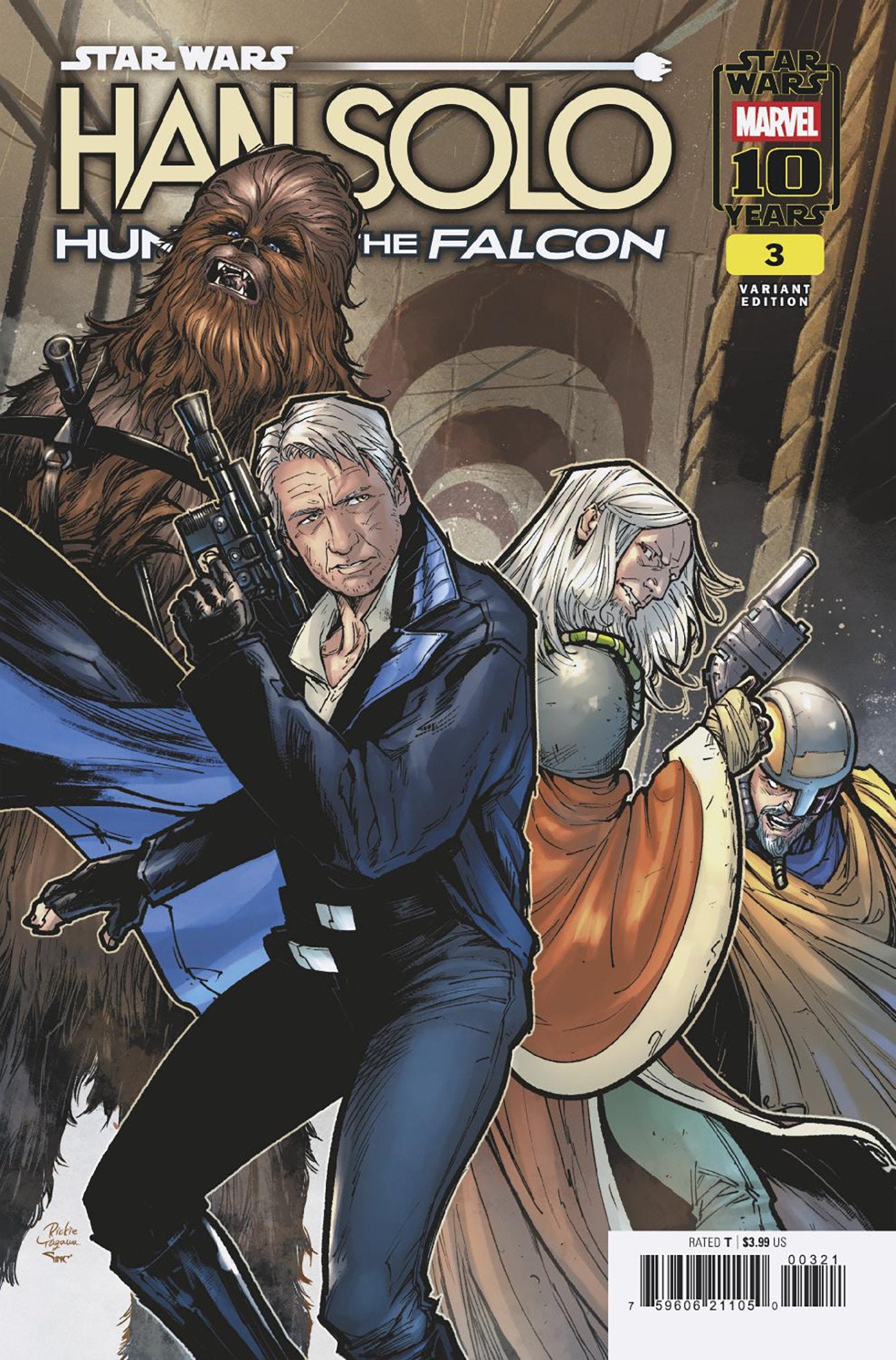Star Wars: Han Solo   Hunt For The Falcon #3 Rickie Yagawa Variant