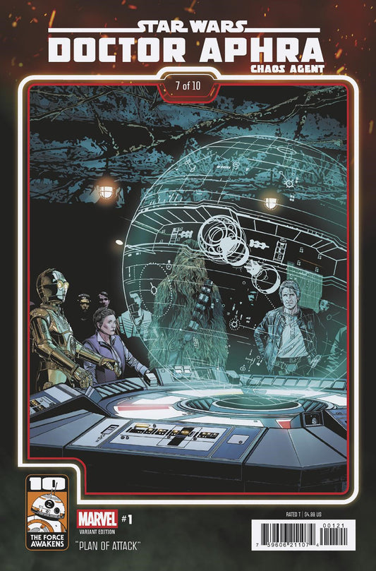 Star Wars Doctor Aphra Chaos Agent #1 Chris Sprouse Force Awakens 10th Anniversary Variant