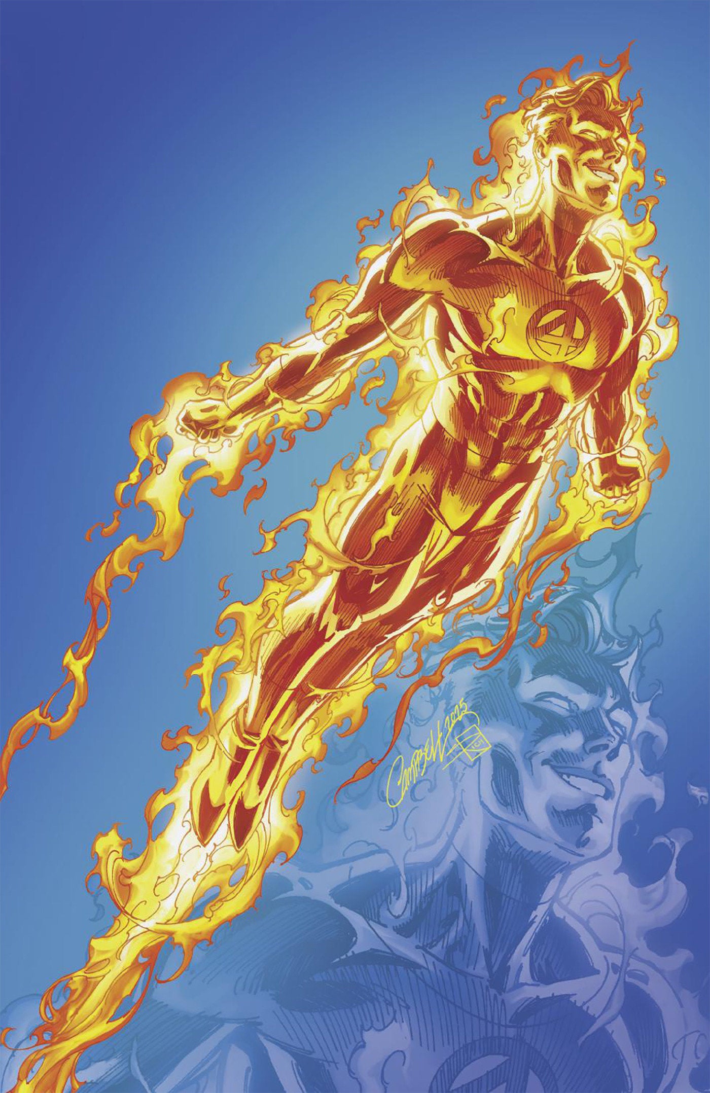 Fantastic Four #2 J. Scott Campbell Just Spectacular Collection Full Art Variant