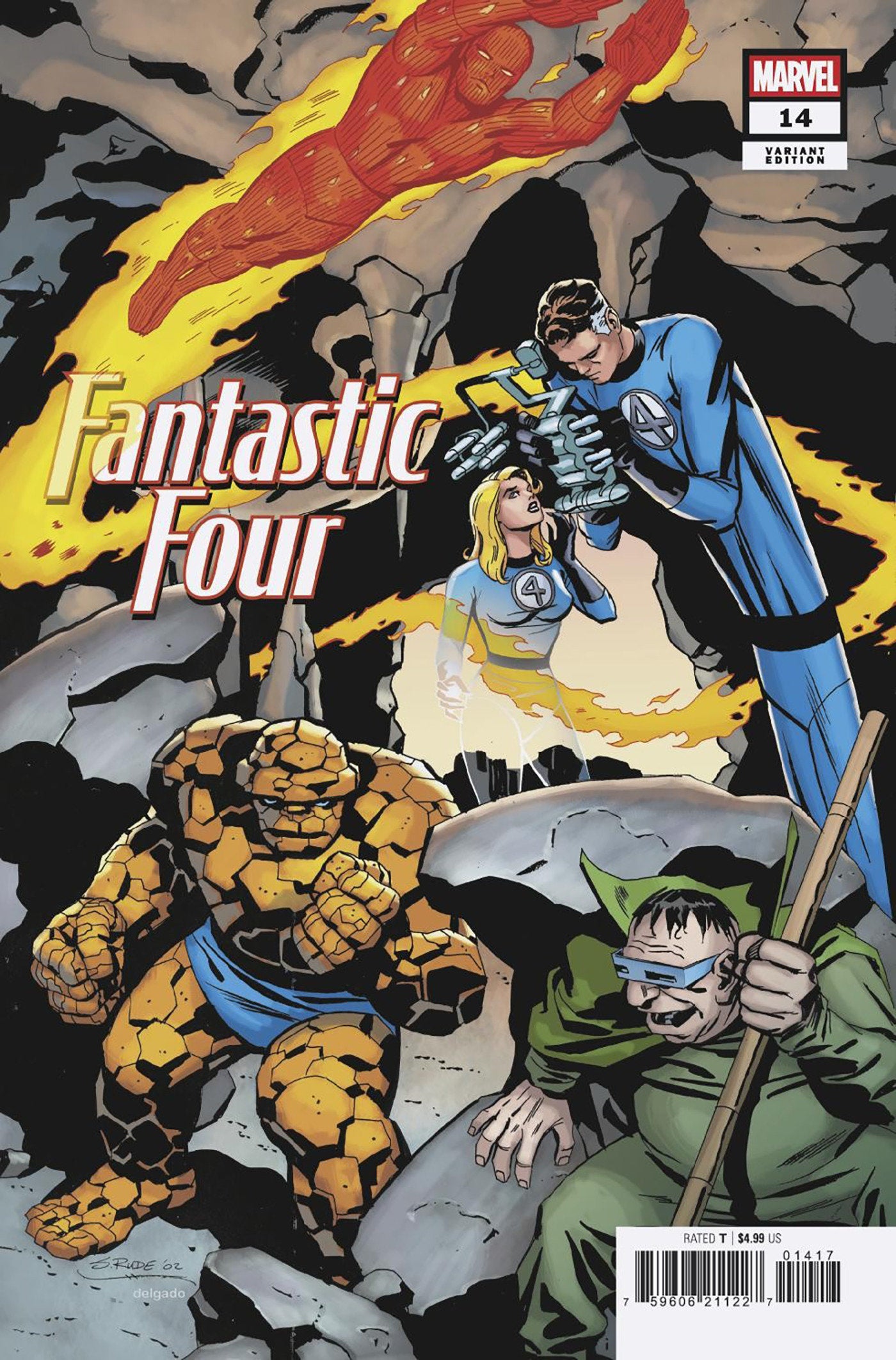 Fantastic Four #14 1:25 Steve Rude Variant