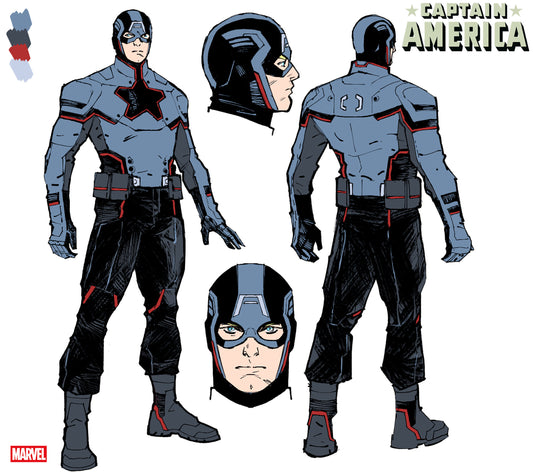 CAPTAIN AMERICA #2 1:10 INCV VALERIO SCHITI DESIGN VARIANT
