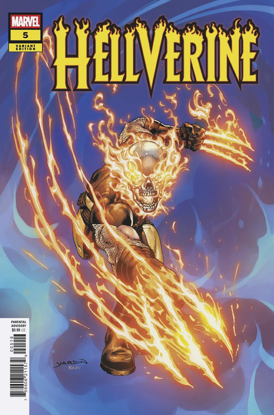 Hellverine #5 David Yardin 1:25 Variant