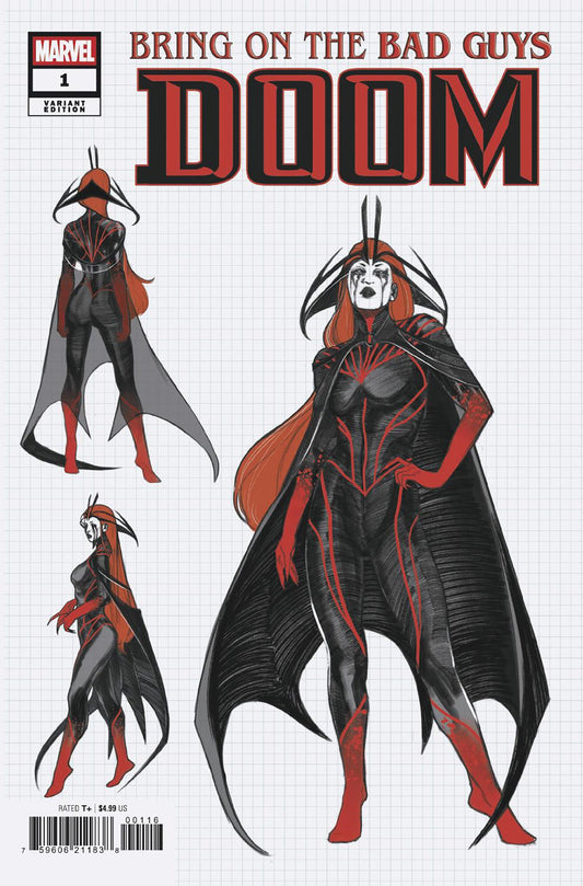 Bring On The Bad Guys Doom #1 1:10 Design Variant