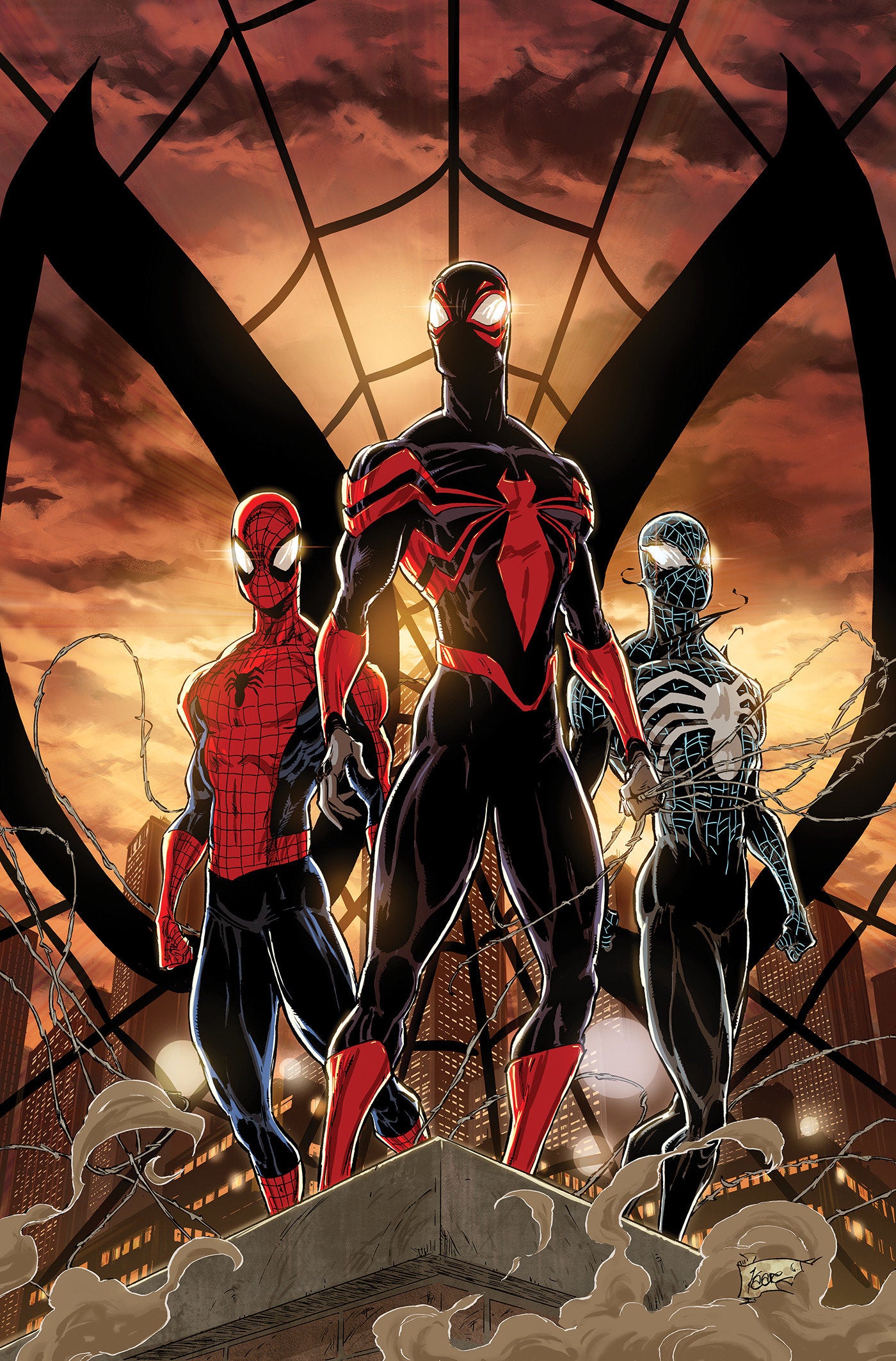 Ultimate Spider-Man: Incursion #1 Kaare Andrews 1:100 Full Art Variant