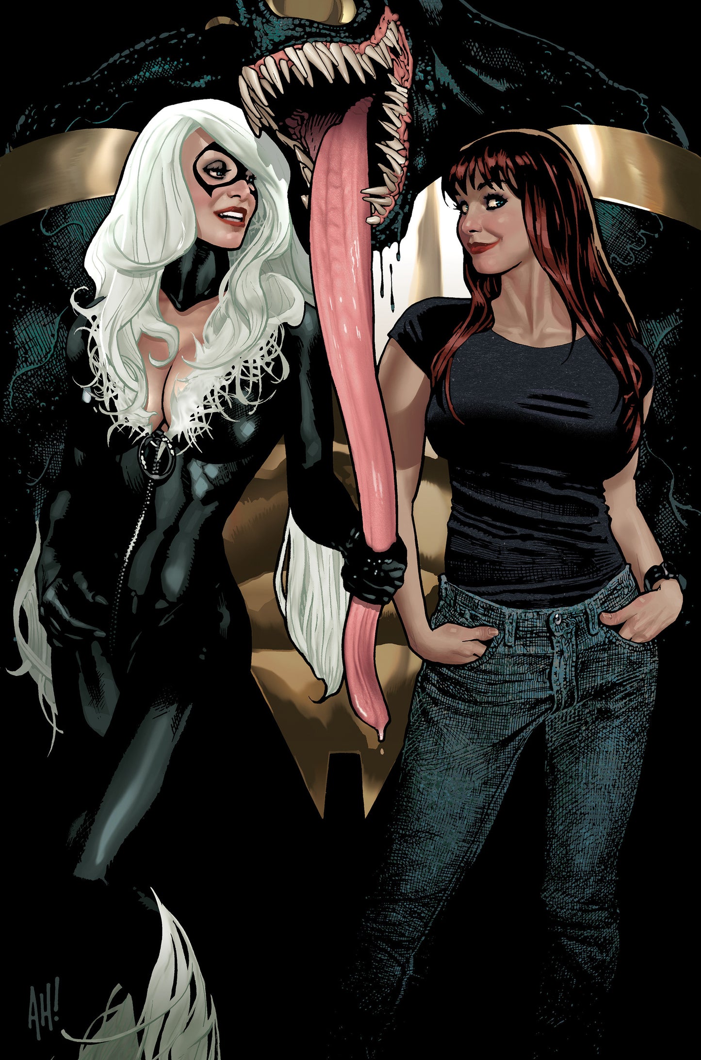 Black Cat #7 1:50 Adam Hughes Full Art Variant