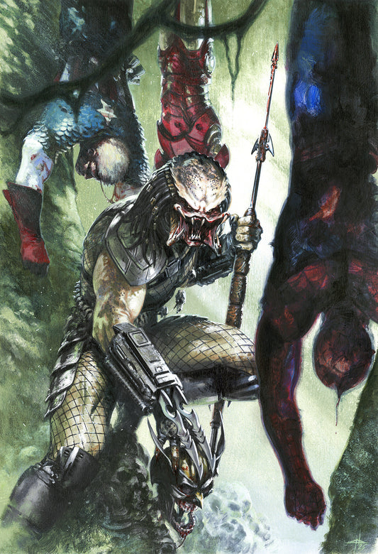 Predator Kills The Marvel Universe #1 Gabriele Dell'Otto Full Art Variant