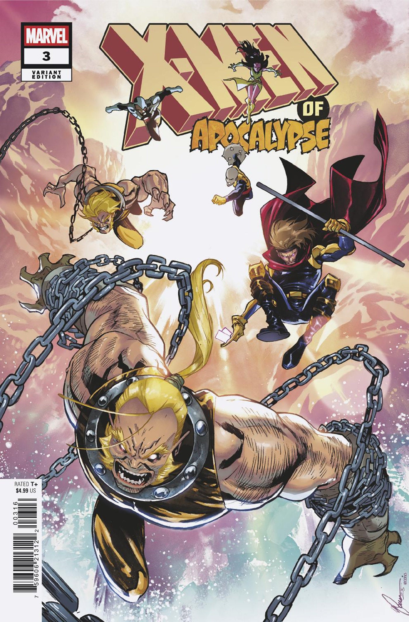 X-Men Of Apocalypse #3 1:25 Francesco Manna Variant