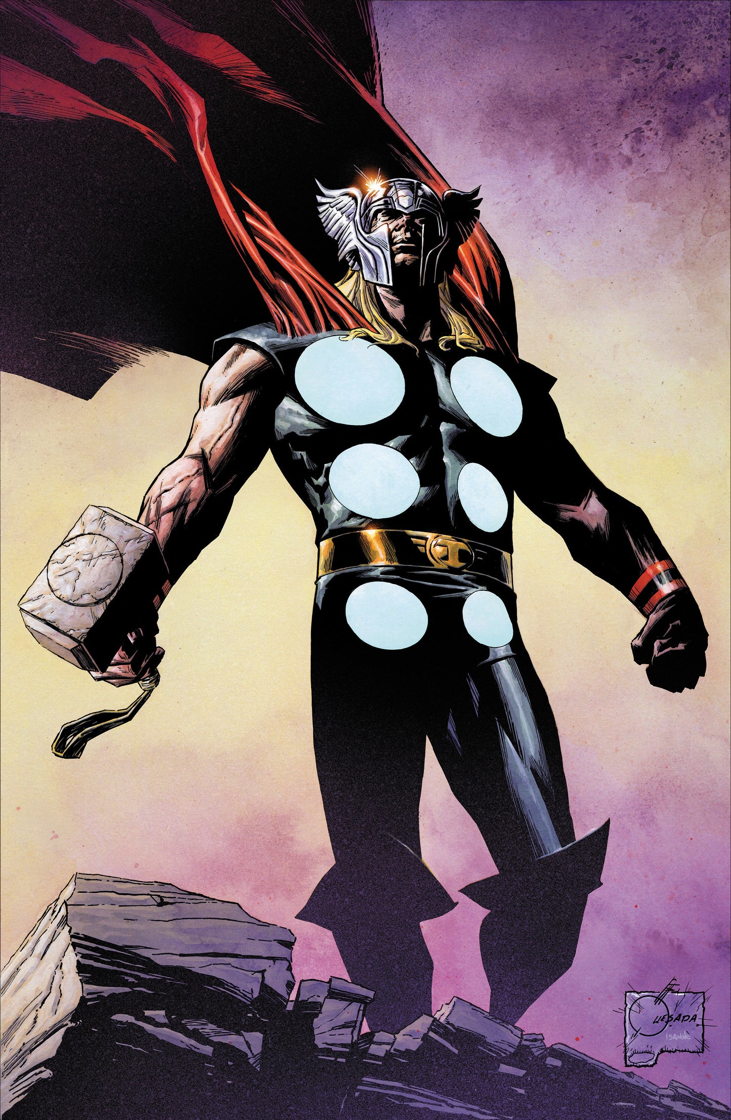 Thor #1 Joe Quesada Full Art Variant 1:100