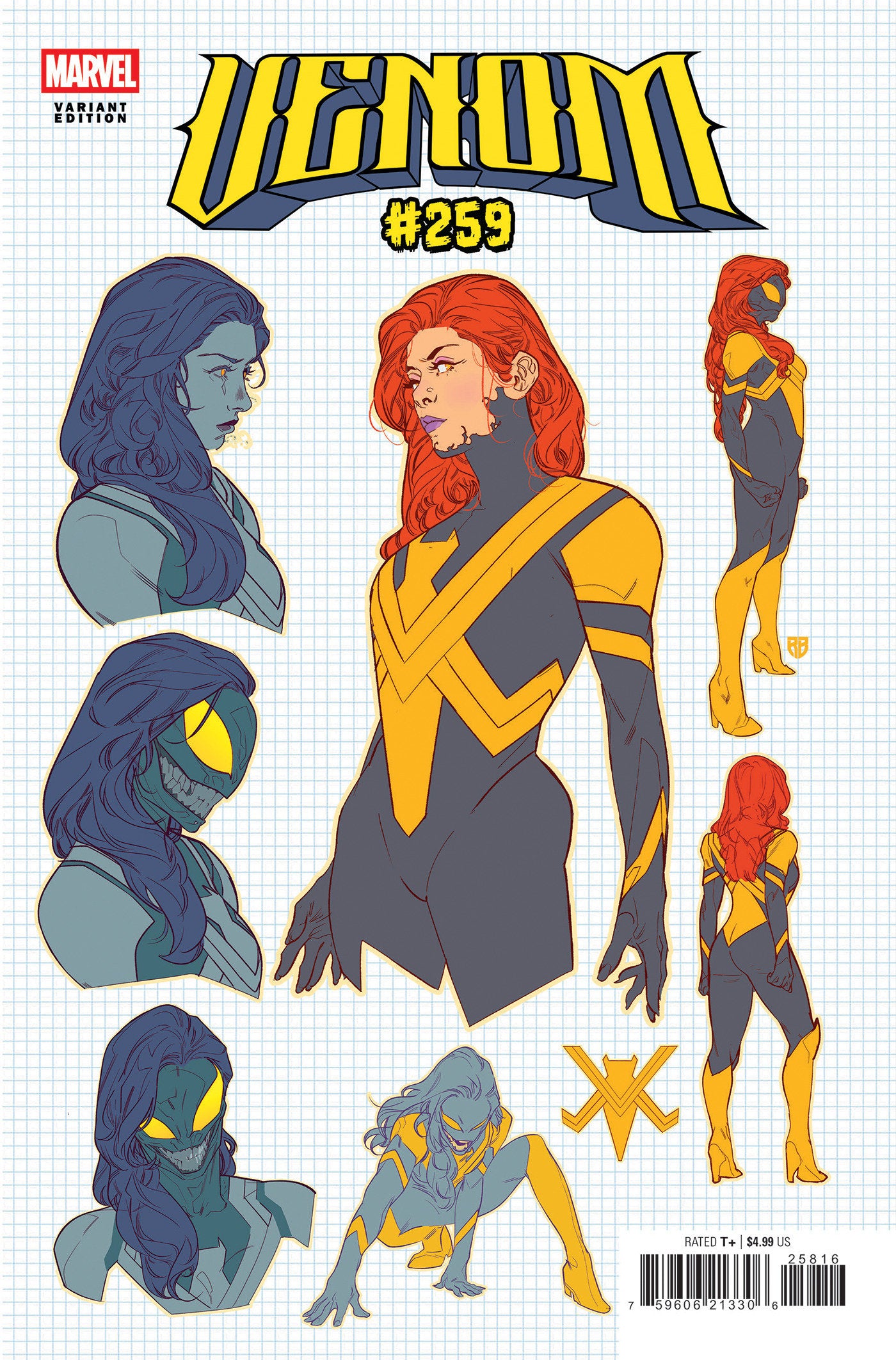 Venom #259 Rb 1:10 Silva Design Variant