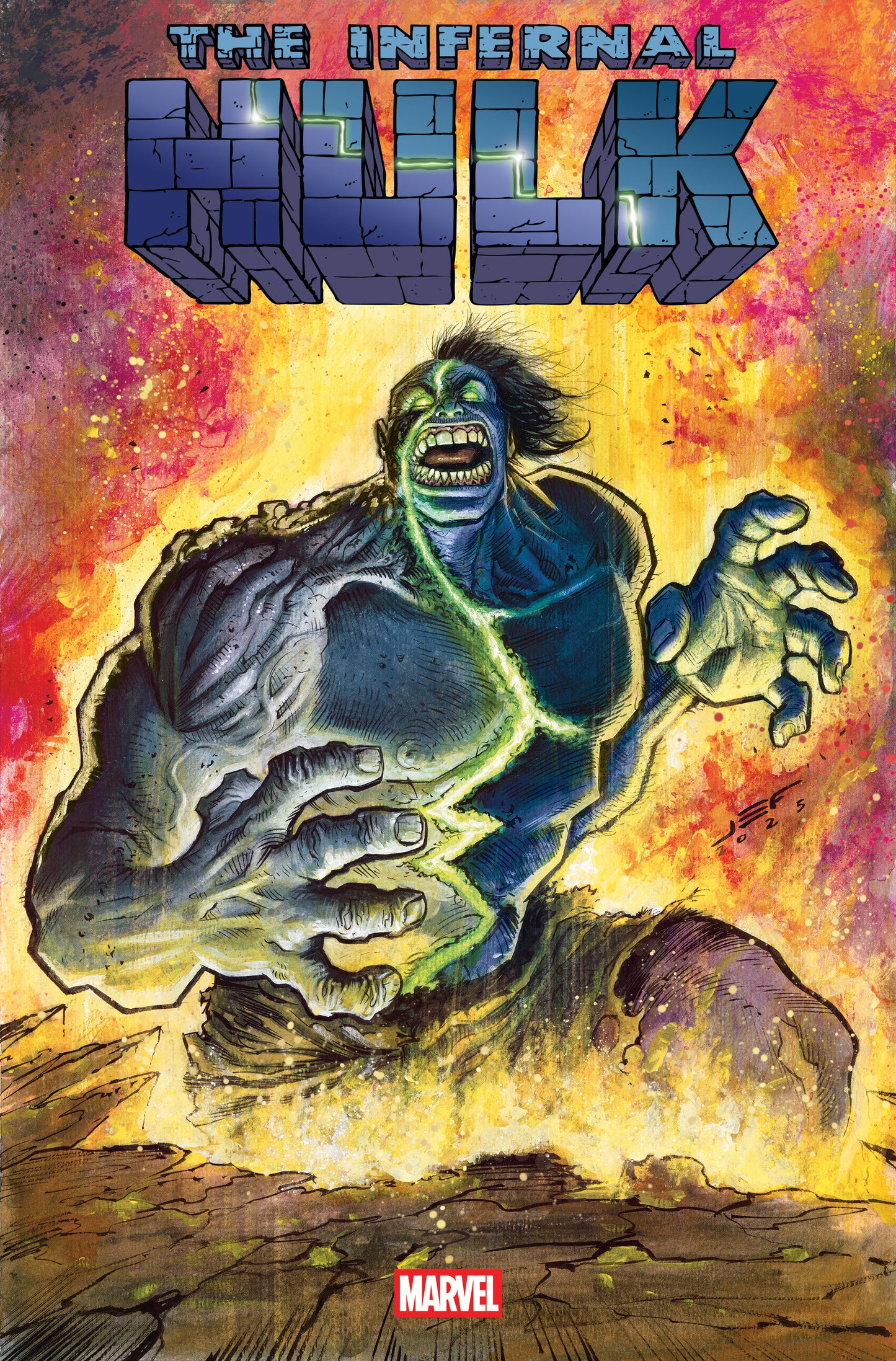 INFERNAL HULK #1 JUAN FERREYRA VARIANT [1:25]