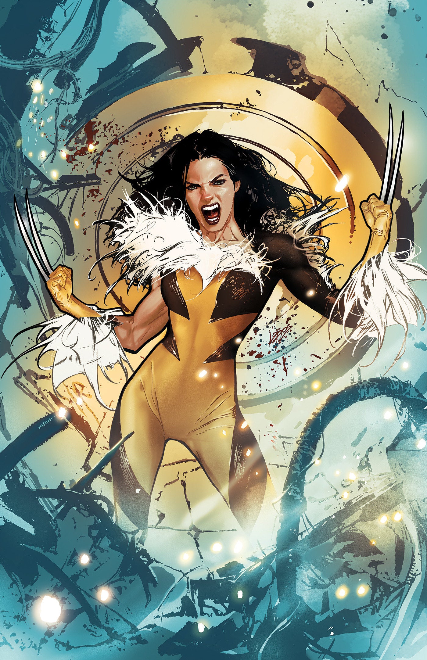 Laura Kinney: Sabretooth #1 1:50 Pablo Villalobos Full Art Variant [Aor]