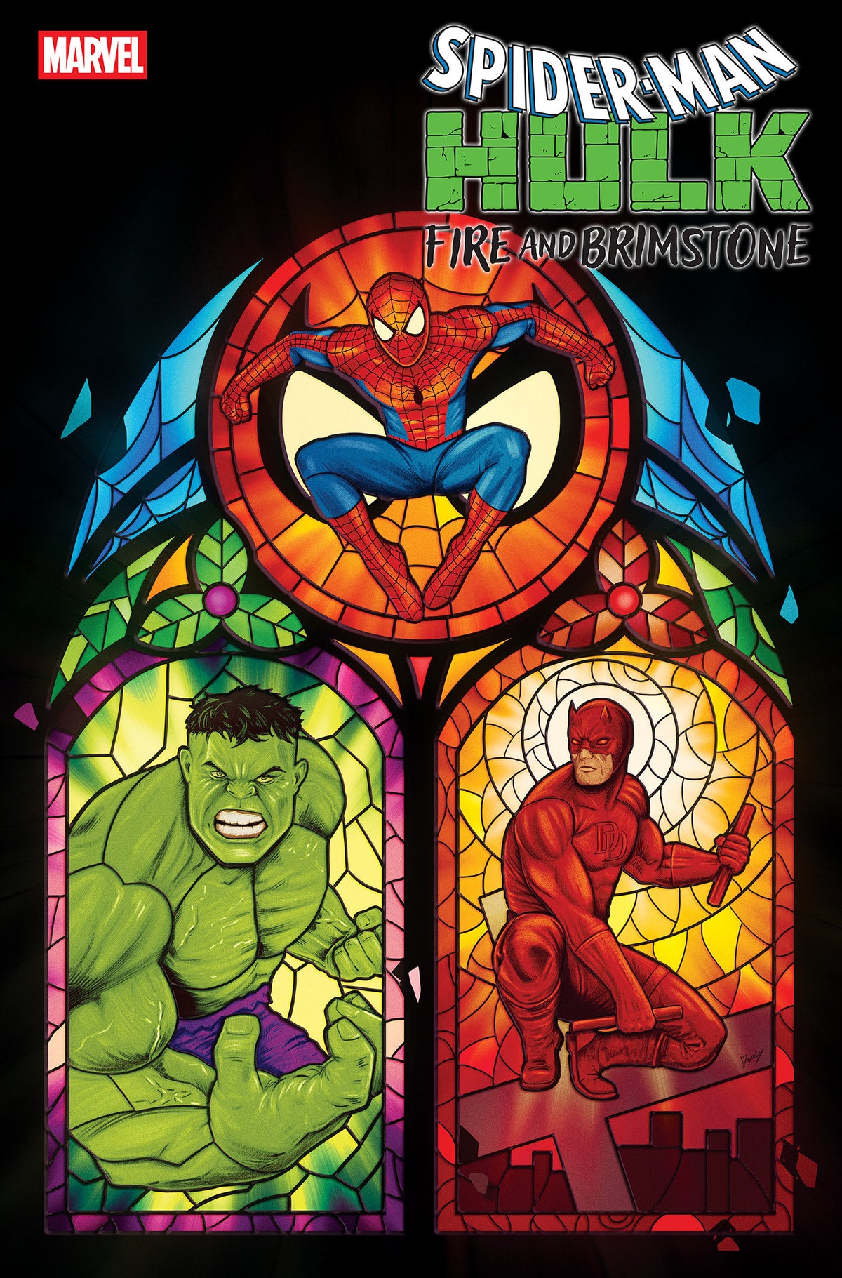 Spider-Man/Hulk: Fire And Brimstone #2 1:25 Doaly Variant