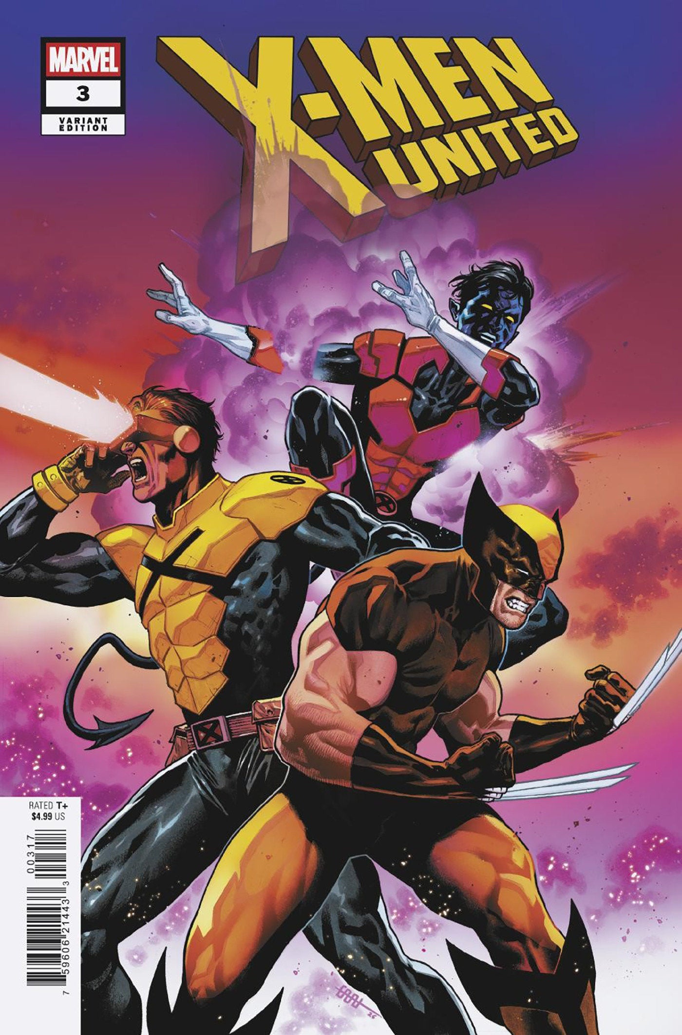 X-Men United #3 1:25 Cafu Variant