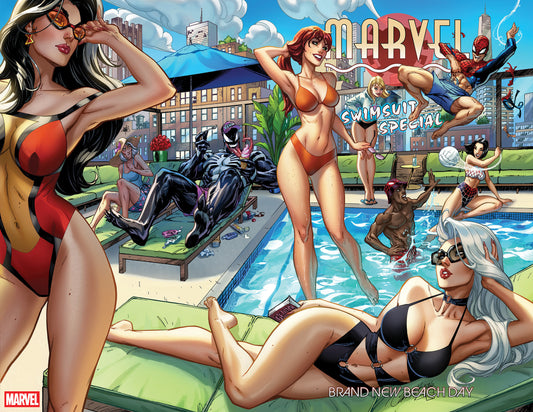 Marvel Swimsuit Special: Brand New Beach Day #1 Wraparound Cover (Main Cover)