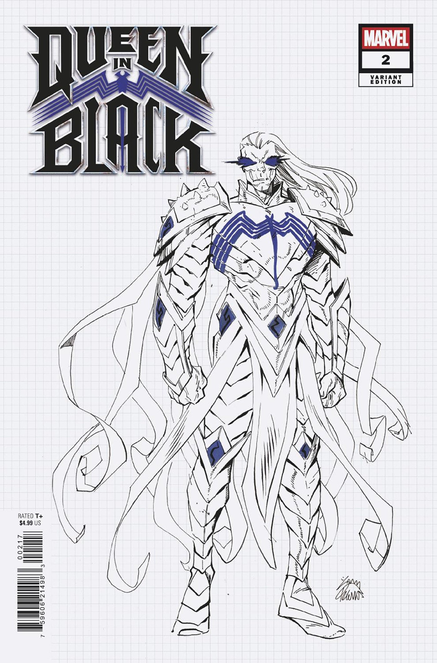 Queen In Black #2 1:10 Ryan Stegman Design Variant [Qib]