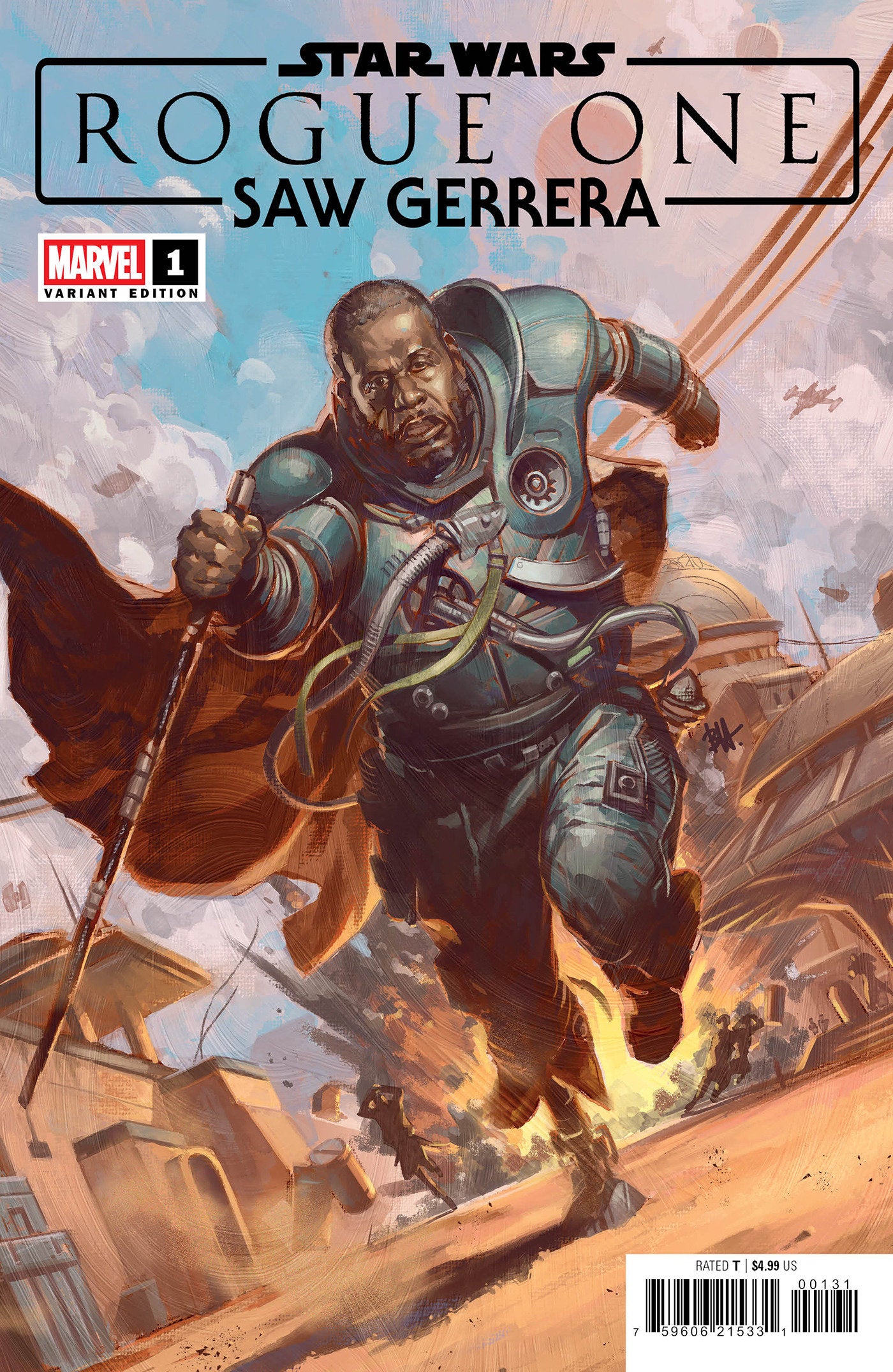 Star Wars: Rogue One: Saw Gerrera #1 Ben Harvey Variant