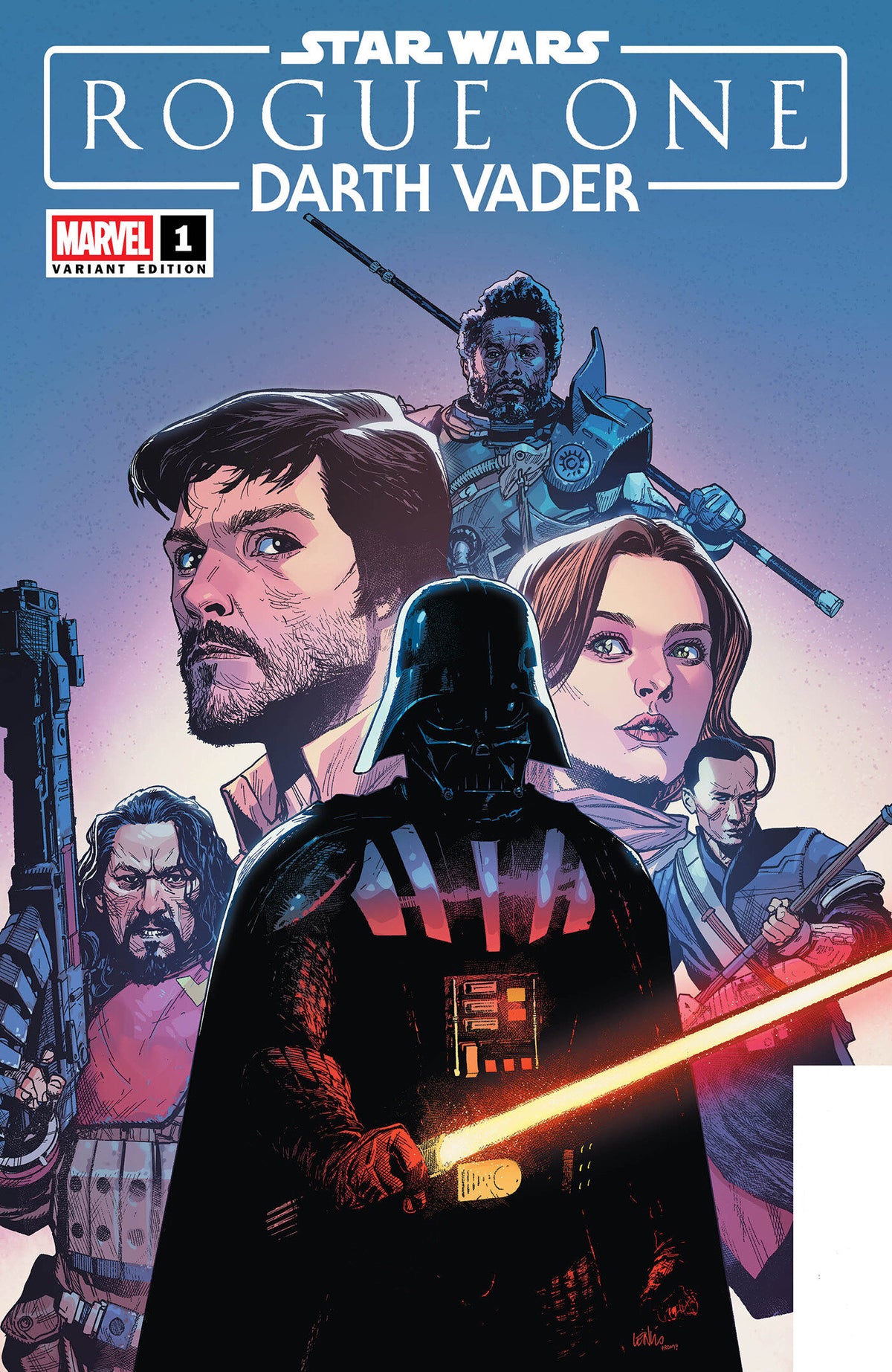 Star Wars: Rogue One: Darth Vader #1 1:25 Leinil Yu Variant