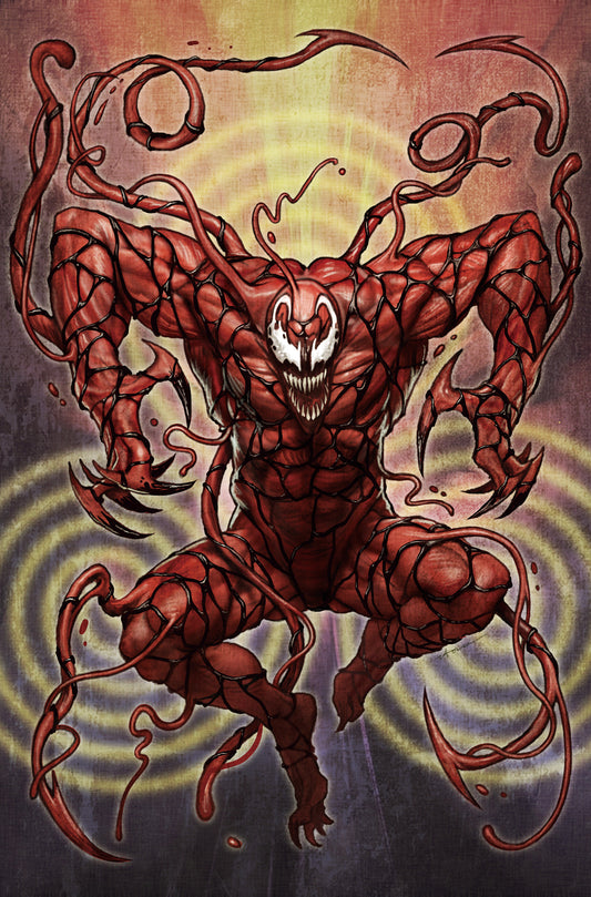 Amazing Spider-Man/Venom: Death Spiral #1 1:50 Stonehouse Carnage Full Art Variant [Ds]