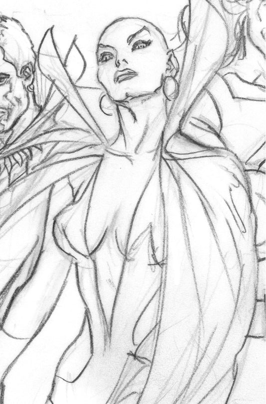 Avengers: Armageddon #4 1:50 Alex Ross Timeless Full Art Sketch Variant
