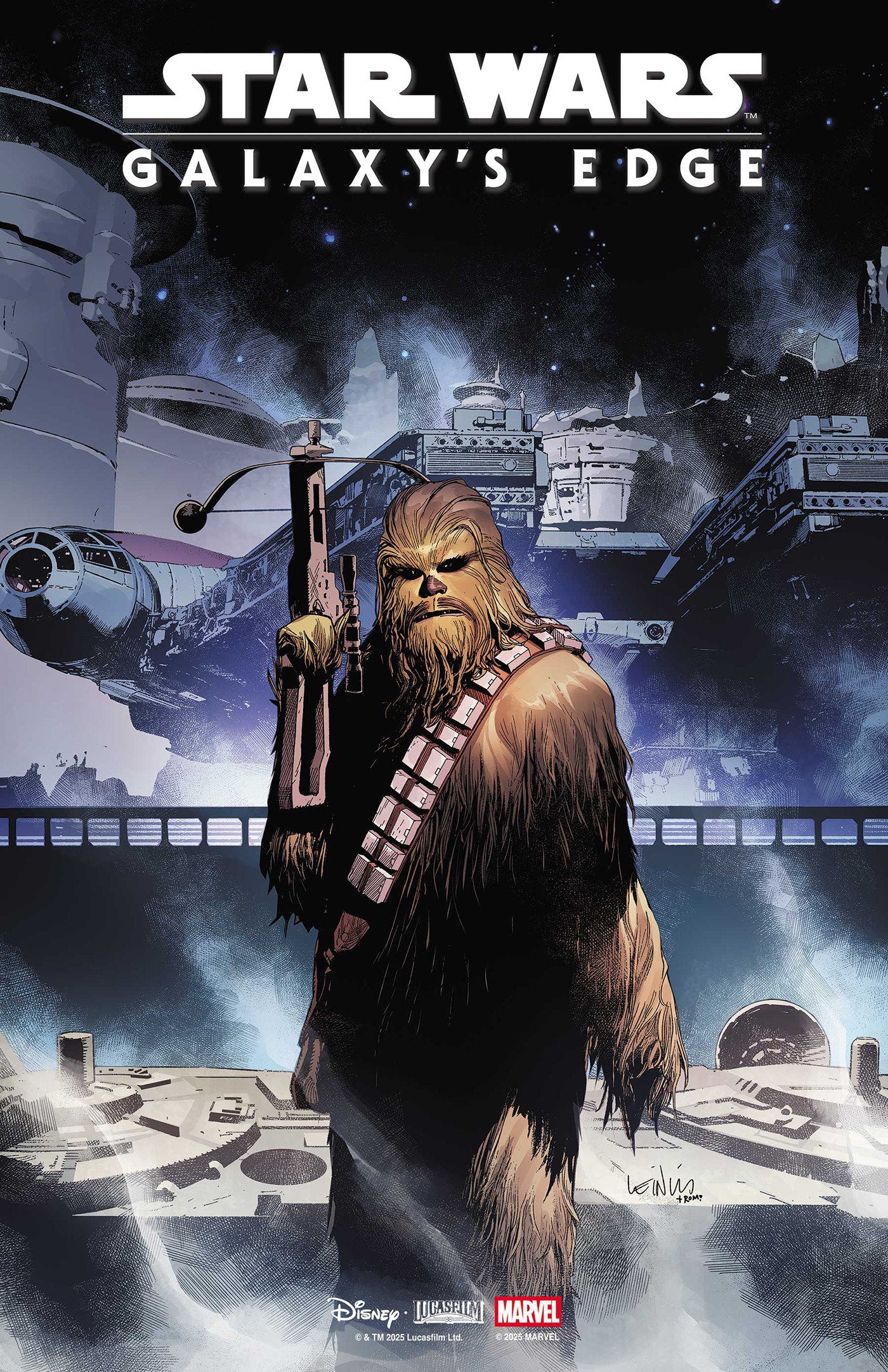 Star Wars: Galaxy's Edge   Echoes Of The Empire #2 Leinil Yu Chewbacca Variant