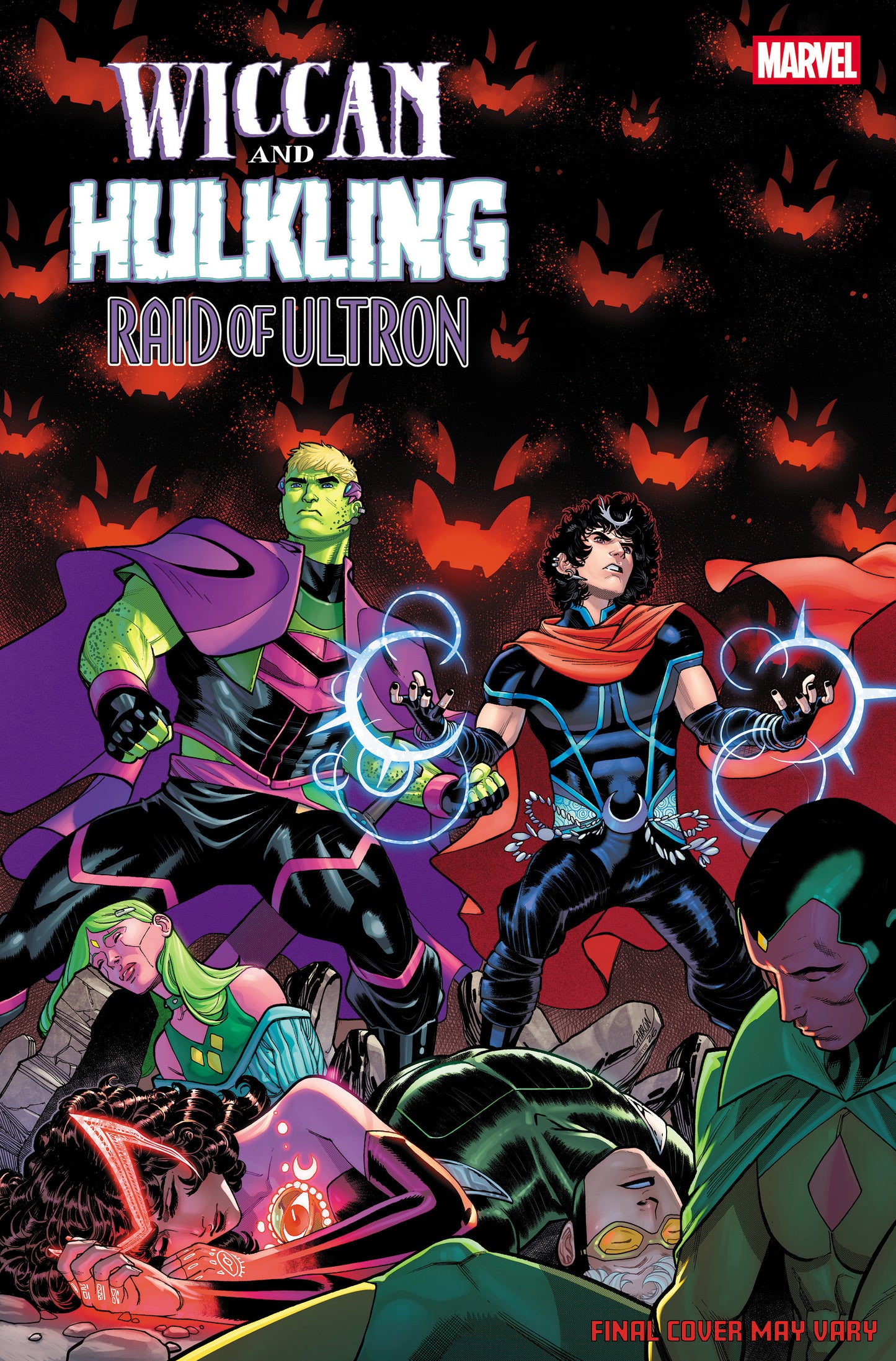 Wiccan & Hulkling: Raid Of Ultron #1 Javier Garron Variant