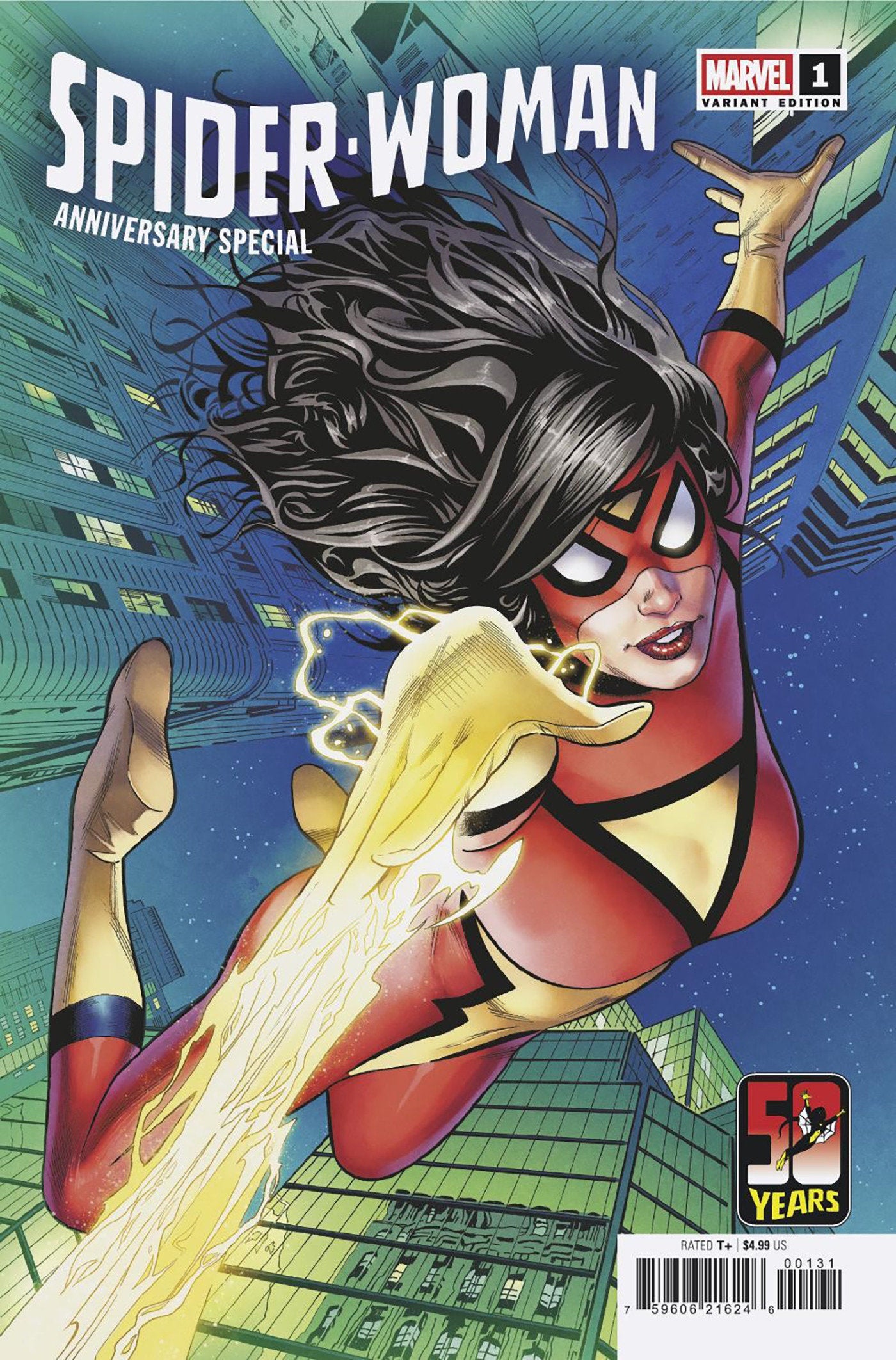 Spider Woman 50th Anniversary Special #1 Greg Land Variant