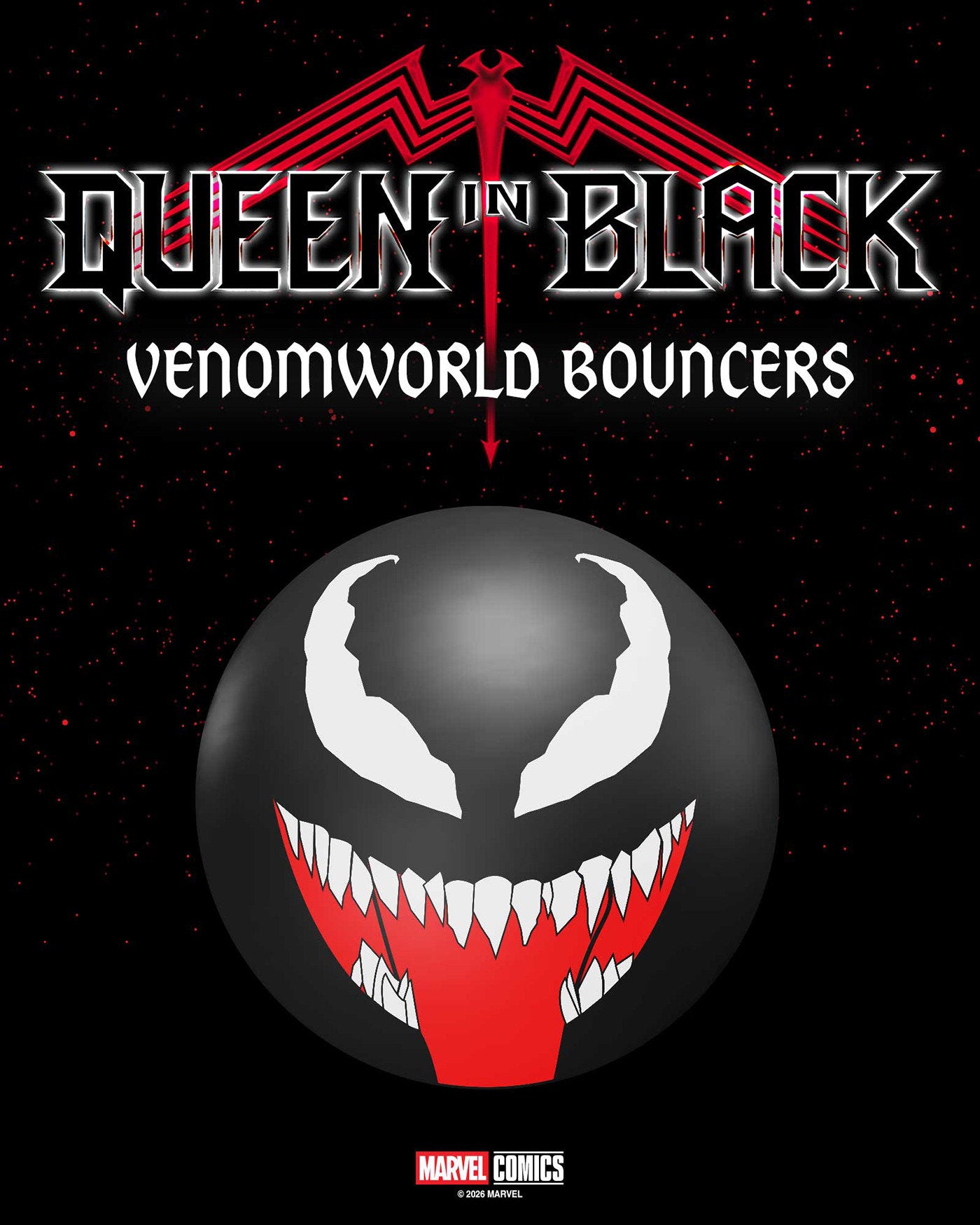 Queen In Black #1 Venomworld Bouncers [5-Pack]