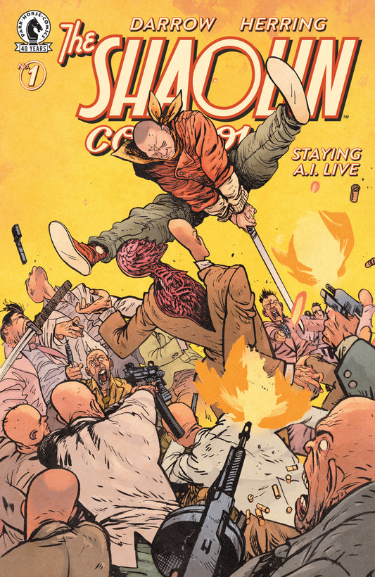 Shaolin Cowboy: Staying A.I.Live #1 (Cover D) 1:15 (Daniel Warren Johnson)
