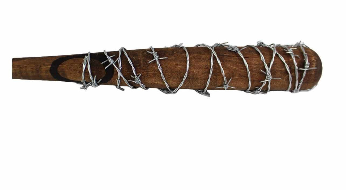 Lucille Barbed Wire Bat - Signed by Jeffrey Dean Morgan