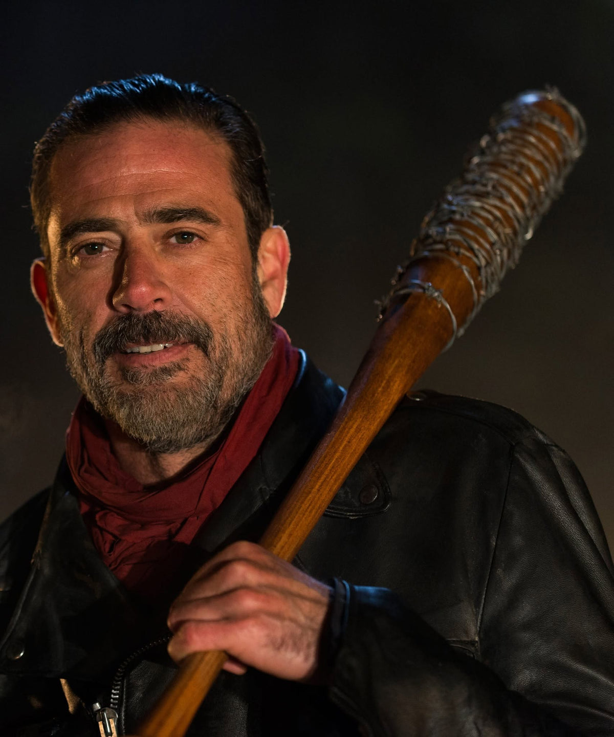 Lucille Barbed Wire Bat - Signed by Jeffrey Dean Morgan