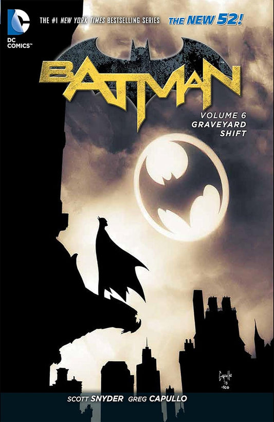 BATMAN HC VOL 06 GRAVEYARD SHIFT ~ SIGNED BY GREG CAPULLO